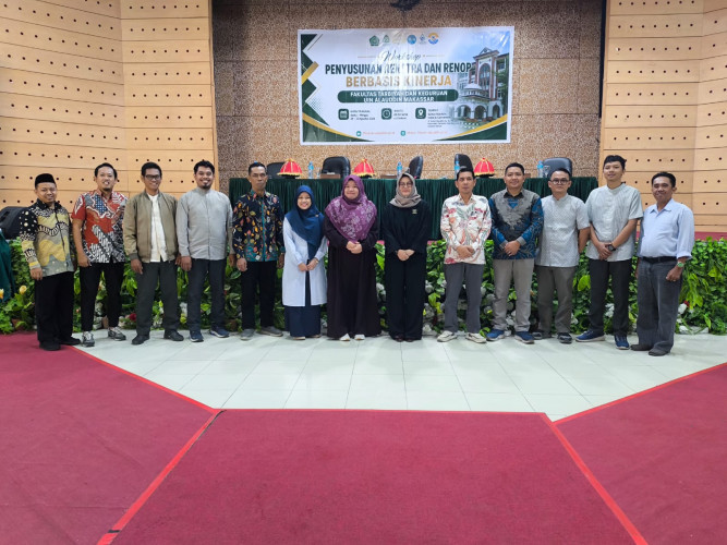 Prodi Pendidikan Bahasa Arab FTK UIN Alauddin Makassar Ikuti Workshop Penyusunan Renstra dan Renop Berbasis Kinerja